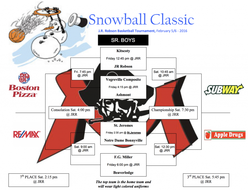 2016 J.R. Robson Snowball Classic
